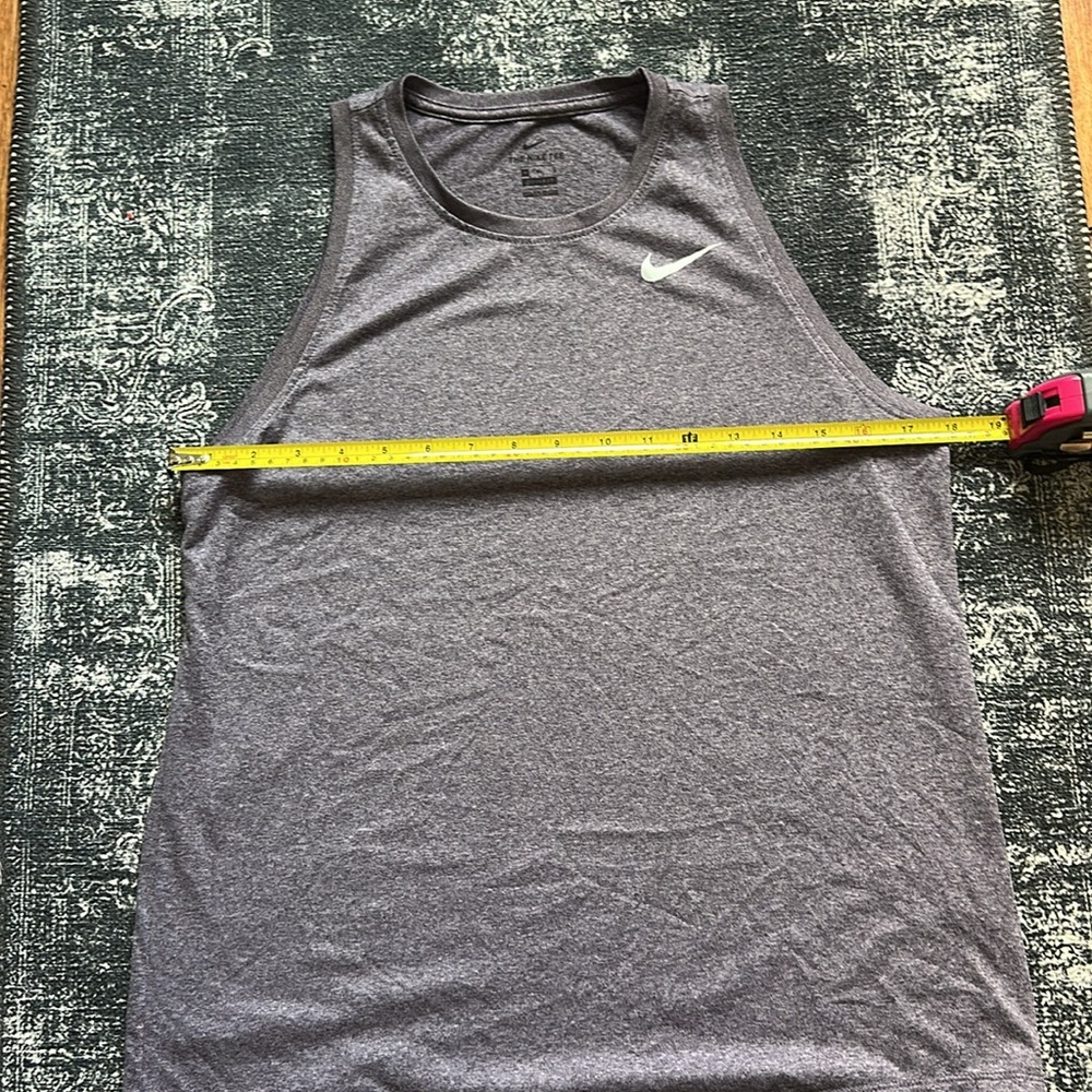 Nike Dark Purple Athletic Tank - Picture 3 of 6